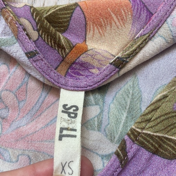 Spell & the Gypsy Blue Skies Floral Wrap Dress - Picture 5 of 8